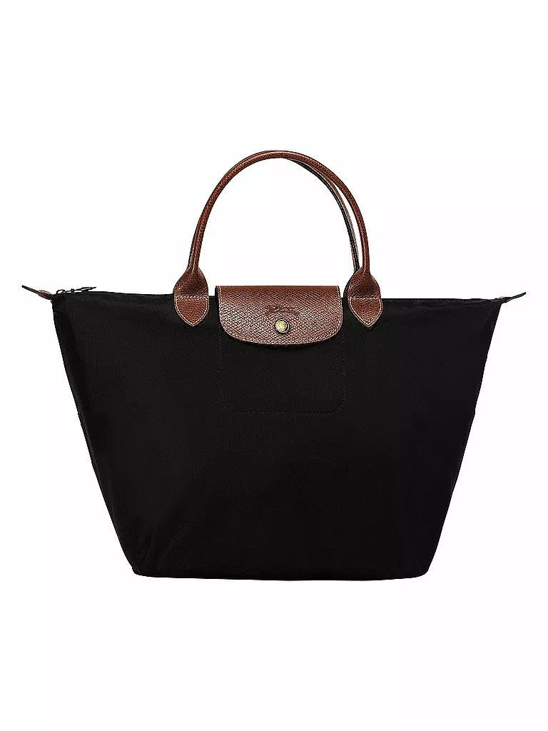 【送料&関税込】Longchamp le Pilage Original Green Small Han LONGCHAMP Le Pliage Green Shopper Medium, Chataigne braun